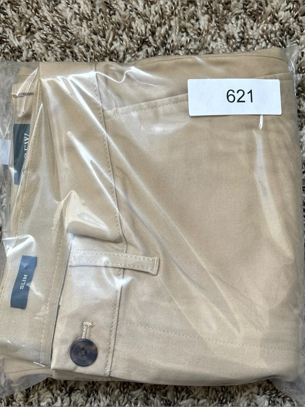 J. Crew Tan Khaki Cotton-Blend Pants
